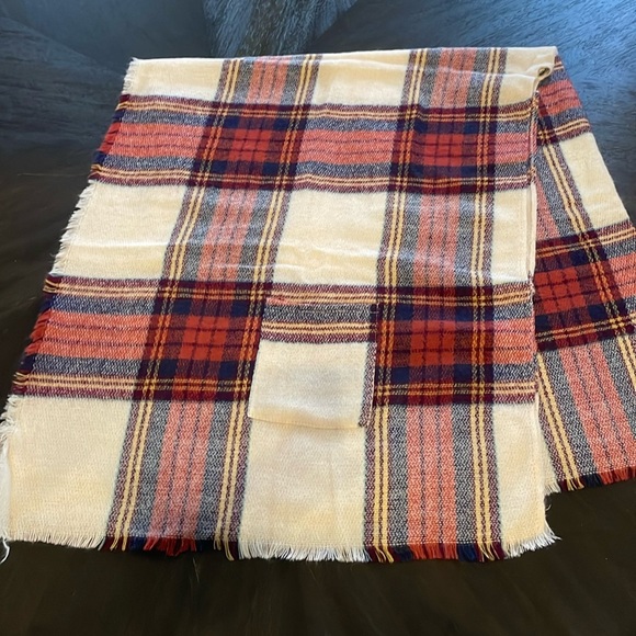 Plaid scarf wrap - Picture 2 of 4